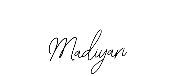 The best way (Bearetta-2O07w) to make a short signature is to pick only two or three words in your name. The name Madiyan include a total of six letters. For converting this name. Madiyan signature style 12 images and pictures png