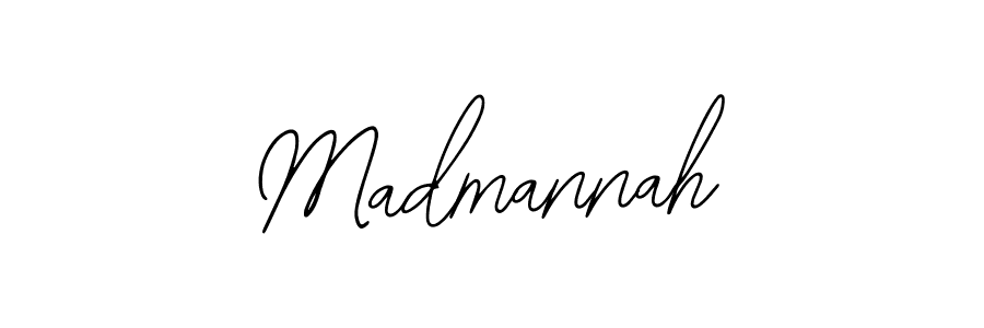 Make a beautiful signature design for name Madmannah. With this signature (Bearetta-2O07w) style, you can create a handwritten signature for free. Madmannah signature style 12 images and pictures png