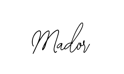 You should practise on your own different ways (Bearetta-2O07w) to write your name (Mador) in signature. don't let someone else do it for you. Mador signature style 12 images and pictures png