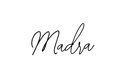 Use a signature maker to create a handwritten signature online. With this signature software, you can design (Bearetta-2O07w) your own signature for name Madra. Madra signature style 12 images and pictures png
