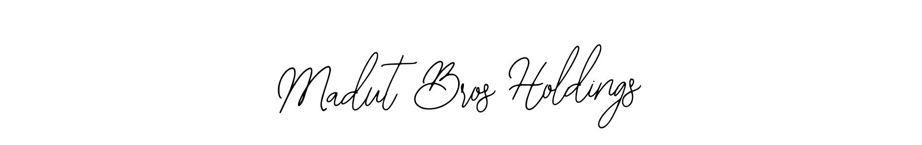 How to Draw Madut Bros Holdings signature style? Bearetta-2O07w is a latest design signature styles for name Madut Bros Holdings. Madut Bros Holdings signature style 12 images and pictures png