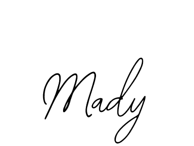 Design your own signature with our free online signature maker. With this signature software, you can create a handwritten (Bearetta-2O07w) signature for name Mady. Mady signature style 12 images and pictures png