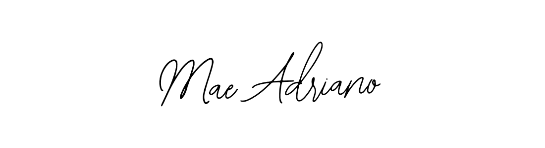 Bearetta-2O07w is a professional signature style that is perfect for those who want to add a touch of class to their signature. It is also a great choice for those who want to make their signature more unique. Get Mae Adriano name to fancy signature for free. Mae Adriano signature style 12 images and pictures png