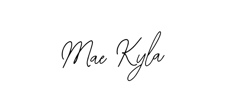 Bearetta-2O07w is a professional signature style that is perfect for those who want to add a touch of class to their signature. It is also a great choice for those who want to make their signature more unique. Get Mae Kyla name to fancy signature for free. Mae Kyla signature style 12 images and pictures png