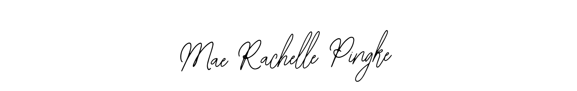 Also You can easily find your signature by using the search form. We will create Mae Rachelle Pingke name handwritten signature images for you free of cost using Bearetta-2O07w sign style. Mae Rachelle Pingke signature style 12 images and pictures png