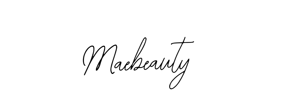 Make a beautiful signature design for name Maebeauty. With this signature (Bearetta-2O07w) style, you can create a handwritten signature for free. Maebeauty signature style 12 images and pictures png