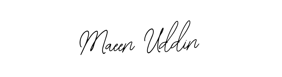 Make a beautiful signature design for name Maeen Uddin. With this signature (Bearetta-2O07w) style, you can create a handwritten signature for free. Maeen Uddin signature style 12 images and pictures png