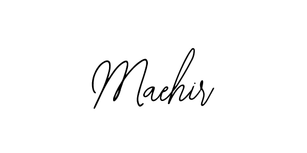 You should practise on your own different ways (Bearetta-2O07w) to write your name (Maehir) in signature. don't let someone else do it for you. Maehir signature style 12 images and pictures png