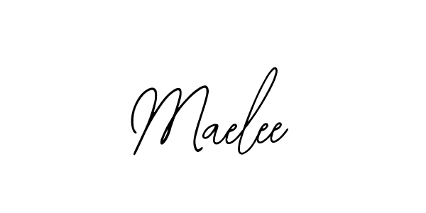 You should practise on your own different ways (Bearetta-2O07w) to write your name (Maelee) in signature. don't let someone else do it for you. Maelee signature style 12 images and pictures png