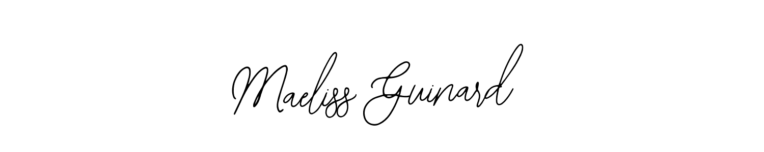 Maeliss Guinard stylish signature style. Best Handwritten Sign (Bearetta-2O07w) for my name. Handwritten Signature Collection Ideas for my name Maeliss Guinard. Maeliss Guinard signature style 12 images and pictures png