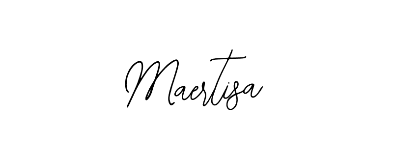 How to make Maertisa signature? Bearetta-2O07w is a professional autograph style. Create handwritten signature for Maertisa name. Maertisa signature style 12 images and pictures png