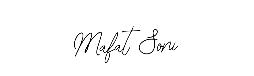 The best way (Bearetta-2O07w) to make a short signature is to pick only two or three words in your name. The name Mafat Soni include a total of six letters. For converting this name. Mafat Soni signature style 12 images and pictures png