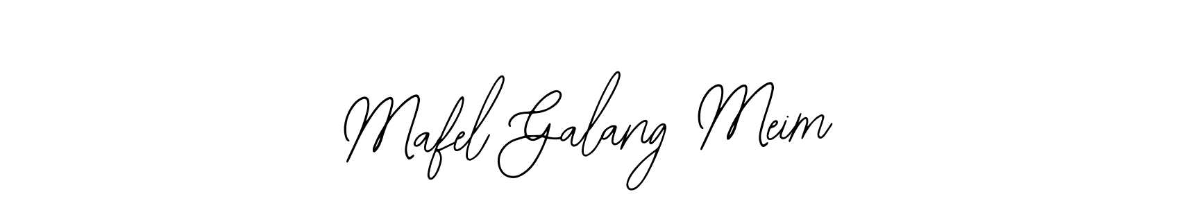 Make a beautiful signature design for name Mafel Galang Meim. Use this online signature maker to create a handwritten signature for free. Mafel Galang Meim signature style 12 images and pictures png
