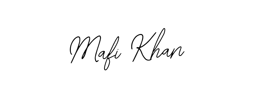 Mafi Khan stylish signature style. Best Handwritten Sign (Bearetta-2O07w) for my name. Handwritten Signature Collection Ideas for my name Mafi Khan. Mafi Khan signature style 12 images and pictures png