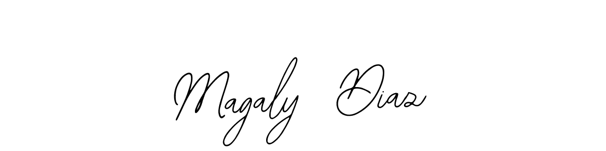 Make a short Magaly  Diaz signature style. Manage your documents anywhere anytime using Bearetta-2O07w. Create and add eSignatures, submit forms, share and send files easily. Magaly  Diaz signature style 12 images and pictures png