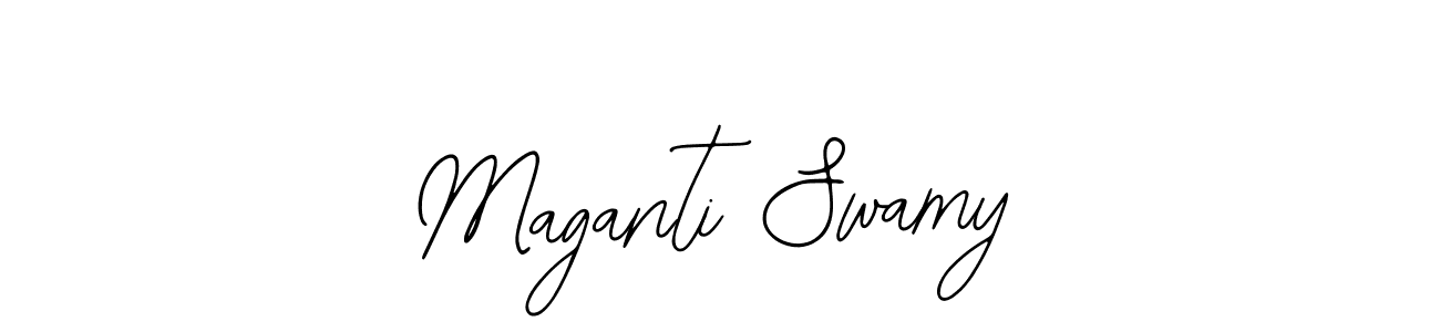 Create a beautiful signature design for name Maganti Swamy. With this signature (Bearetta-2O07w) fonts, you can make a handwritten signature for free. Maganti Swamy signature style 12 images and pictures png