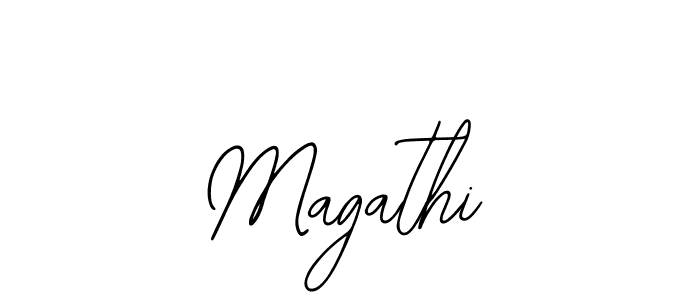 Create a beautiful signature design for name Magathi. With this signature (Bearetta-2O07w) fonts, you can make a handwritten signature for free. Magathi signature style 12 images and pictures png