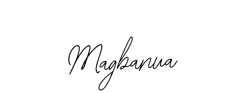 How to make Magbanua signature? Bearetta-2O07w is a professional autograph style. Create handwritten signature for Magbanua name. Magbanua signature style 12 images and pictures png