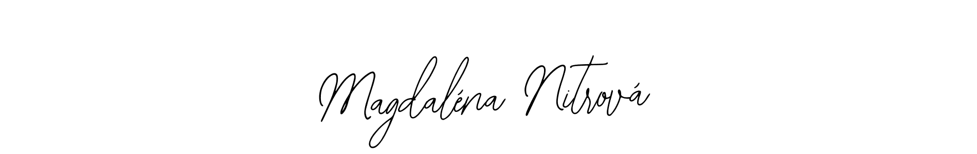 Make a beautiful signature design for name Magdaléna Nitrová. Use this online signature maker to create a handwritten signature for free. Magdaléna Nitrová signature style 12 images and pictures png