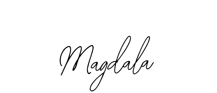 The best way (Bearetta-2O07w) to make a short signature is to pick only two or three words in your name. The name Magdala include a total of six letters. For converting this name. Magdala signature style 12 images and pictures png