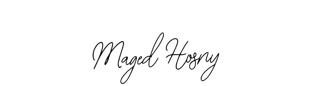 How to make Maged Hosny signature? Bearetta-2O07w is a professional autograph style. Create handwritten signature for Maged Hosny name. Maged Hosny signature style 12 images and pictures png