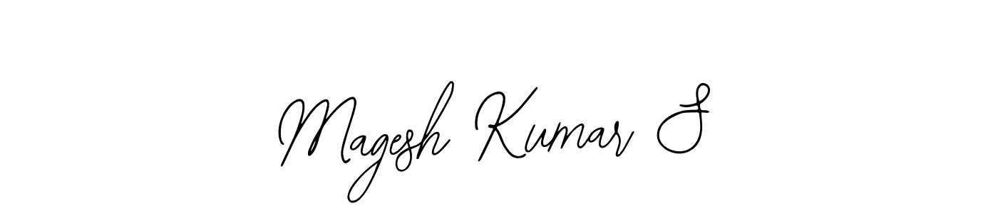 It looks lik you need a new signature style for name Magesh Kumar S. Design unique handwritten (Bearetta-2O07w) signature with our free signature maker in just a few clicks. Magesh Kumar S signature style 12 images and pictures png