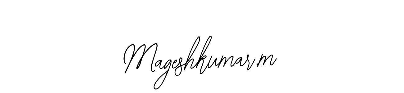 Make a beautiful signature design for name Mageshkumar.m. With this signature (Bearetta-2O07w) style, you can create a handwritten signature for free. Mageshkumar.m signature style 12 images and pictures png