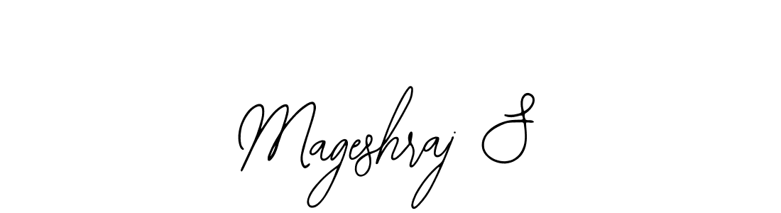 Mageshraj S stylish signature style. Best Handwritten Sign (Bearetta-2O07w) for my name. Handwritten Signature Collection Ideas for my name Mageshraj S. Mageshraj S signature style 12 images and pictures png