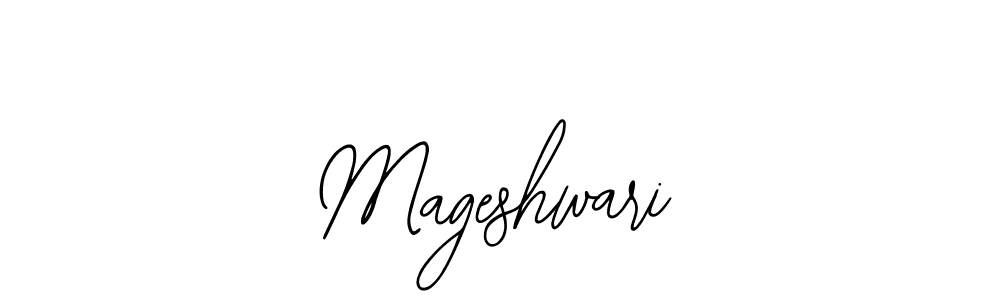 You should practise on your own different ways (Bearetta-2O07w) to write your name (Mageshwari) in signature. don't let someone else do it for you. Mageshwari signature style 12 images and pictures png