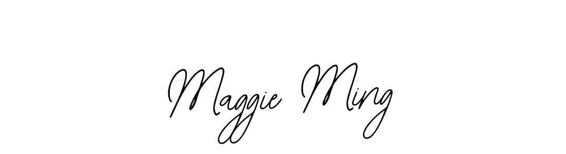 It looks lik you need a new signature style for name Maggie Ming. Design unique handwritten (Bearetta-2O07w) signature with our free signature maker in just a few clicks. Maggie Ming signature style 12 images and pictures png