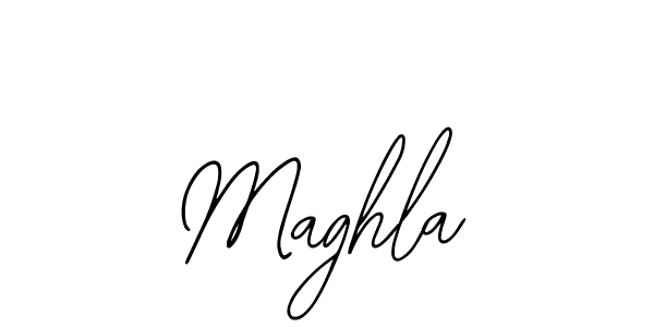 How to make Maghla signature? Bearetta-2O07w is a professional autograph style. Create handwritten signature for Maghla name. Maghla signature style 12 images and pictures png