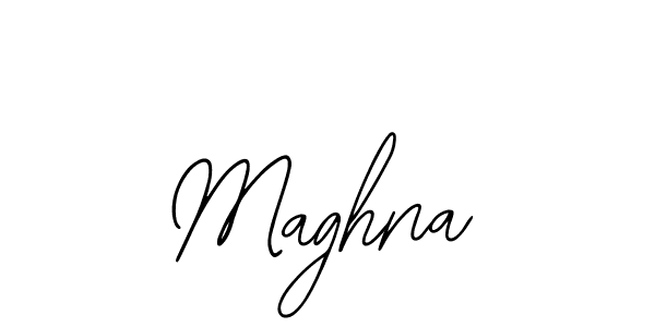 How to make Maghna signature? Bearetta-2O07w is a professional autograph style. Create handwritten signature for Maghna name. Maghna signature style 12 images and pictures png