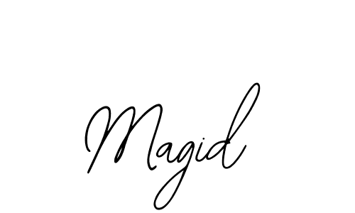 How to make Magid signature? Bearetta-2O07w is a professional autograph style. Create handwritten signature for Magid name. Magid signature style 12 images and pictures png