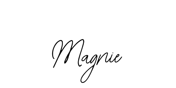 Magnie stylish signature style. Best Handwritten Sign (Bearetta-2O07w) for my name. Handwritten Signature Collection Ideas for my name Magnie. Magnie signature style 12 images and pictures png