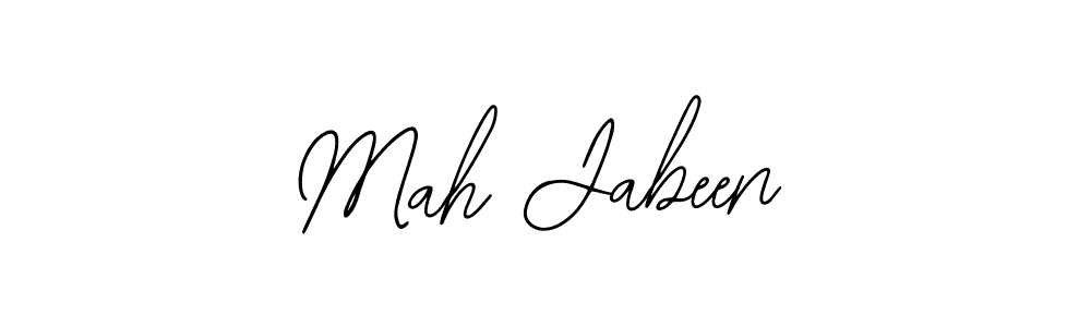 Also You can easily find your signature by using the search form. We will create Mah Jabeen name handwritten signature images for you free of cost using Bearetta-2O07w sign style. Mah Jabeen signature style 12 images and pictures png