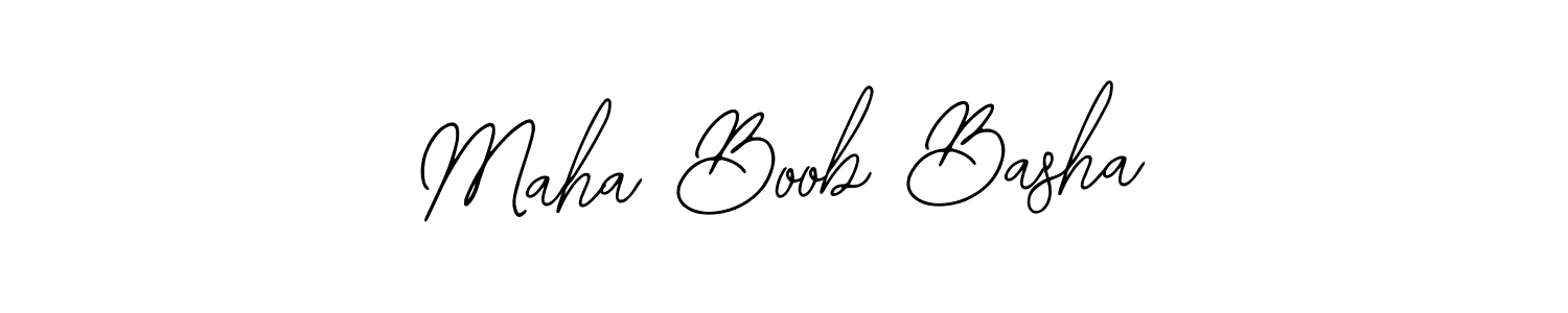 How to make Maha Boob Basha signature? Bearetta-2O07w is a professional autograph style. Create handwritten signature for Maha Boob Basha name. Maha Boob Basha signature style 12 images and pictures png