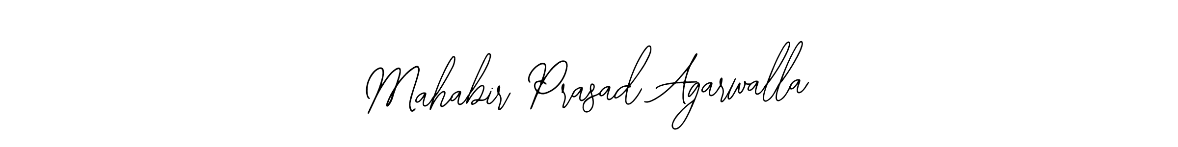 Also we have Mahabir Prasad Agarwalla name is the best signature style. Create professional handwritten signature collection using Bearetta-2O07w autograph style. Mahabir Prasad Agarwalla signature style 12 images and pictures png