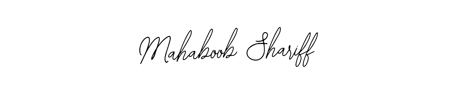 It looks lik you need a new signature style for name Mahaboob Shariff. Design unique handwritten (Bearetta-2O07w) signature with our free signature maker in just a few clicks. Mahaboob Shariff signature style 12 images and pictures png