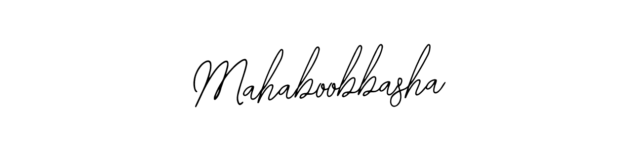 The best way (Bearetta-2O07w) to make a short signature is to pick only two or three words in your name. The name Mahaboobbasha include a total of six letters. For converting this name. Mahaboobbasha signature style 12 images and pictures png