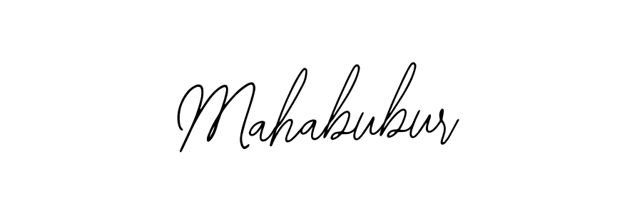 Also we have Mahabubur name is the best signature style. Create professional handwritten signature collection using Bearetta-2O07w autograph style. Mahabubur signature style 12 images and pictures png