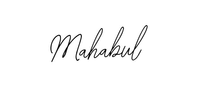 Make a beautiful signature design for name Mahabul. With this signature (Bearetta-2O07w) style, you can create a handwritten signature for free. Mahabul signature style 12 images and pictures png