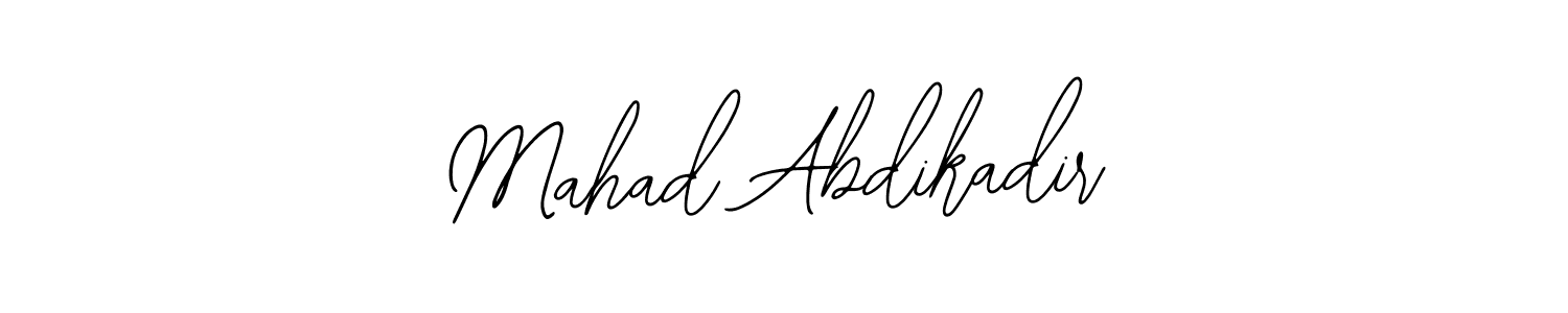 Create a beautiful signature design for name Mahad Abdikadir. With this signature (Bearetta-2O07w) fonts, you can make a handwritten signature for free. Mahad Abdikadir signature style 12 images and pictures png