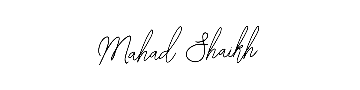 Create a beautiful signature design for name Mahad Shaikh. With this signature (Bearetta-2O07w) fonts, you can make a handwritten signature for free. Mahad Shaikh signature style 12 images and pictures png