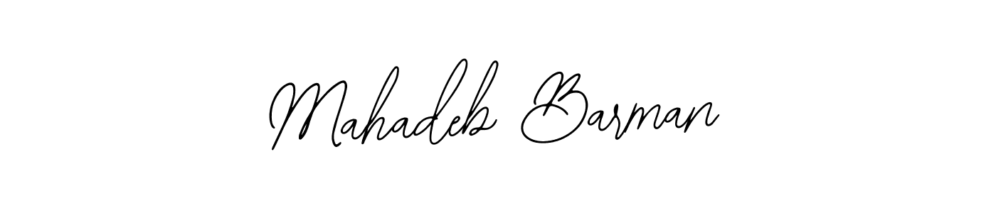 Similarly Bearetta-2O07w is the best handwritten signature design. Signature creator online .You can use it as an online autograph creator for name Mahadeb Barman. Mahadeb Barman signature style 12 images and pictures png