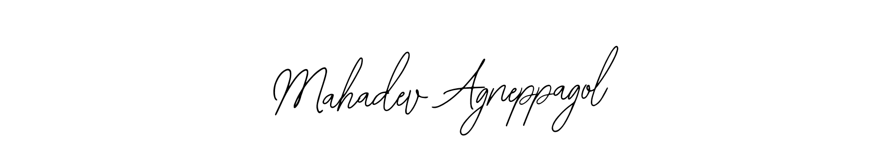Also we have Mahadev Agneppagol name is the best signature style. Create professional handwritten signature collection using Bearetta-2O07w autograph style. Mahadev Agneppagol signature style 12 images and pictures png