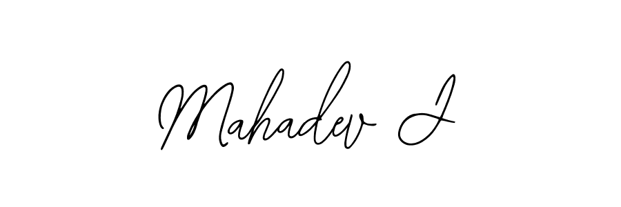 How to Draw Mahadev J signature style? Bearetta-2O07w is a latest design signature styles for name Mahadev J. Mahadev J signature style 12 images and pictures png