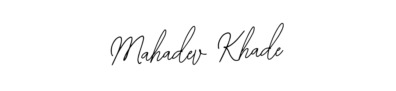 Once you've used our free online signature maker to create your best signature Bearetta-2O07w style, it's time to enjoy all of the benefits that Mahadev Khade name signing documents. Mahadev Khade signature style 12 images and pictures png