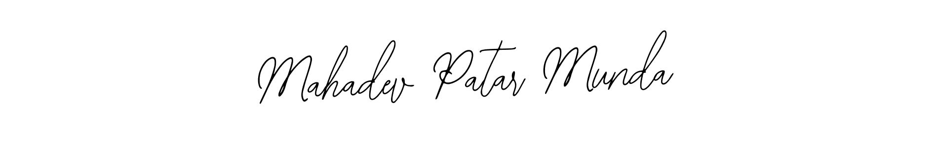 Once you've used our free online signature maker to create your best signature Bearetta-2O07w style, it's time to enjoy all of the benefits that Mahadev Patar Munda name signing documents. Mahadev Patar Munda signature style 12 images and pictures png