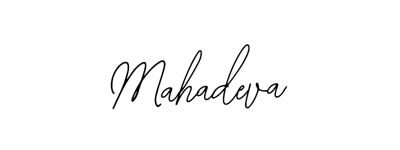 Mahadeva stylish signature style. Best Handwritten Sign (Bearetta-2O07w) for my name. Handwritten Signature Collection Ideas for my name Mahadeva. Mahadeva signature style 12 images and pictures png