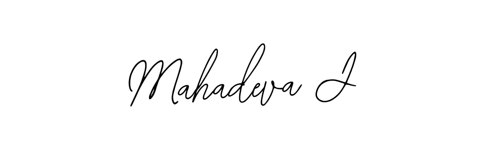 It looks lik you need a new signature style for name Mahadeva J. Design unique handwritten (Bearetta-2O07w) signature with our free signature maker in just a few clicks. Mahadeva J signature style 12 images and pictures png